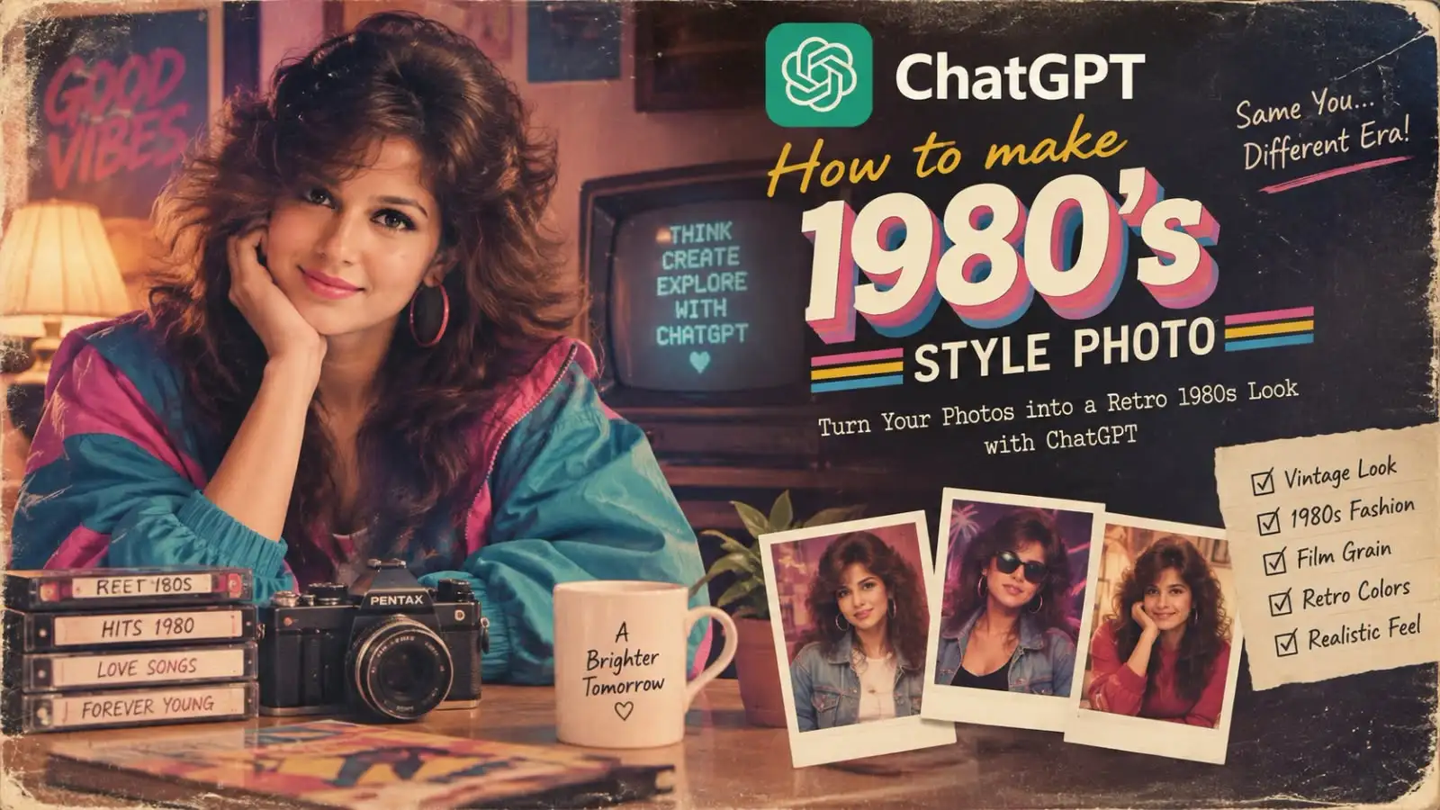 ChatGPT 1980s Style Photo