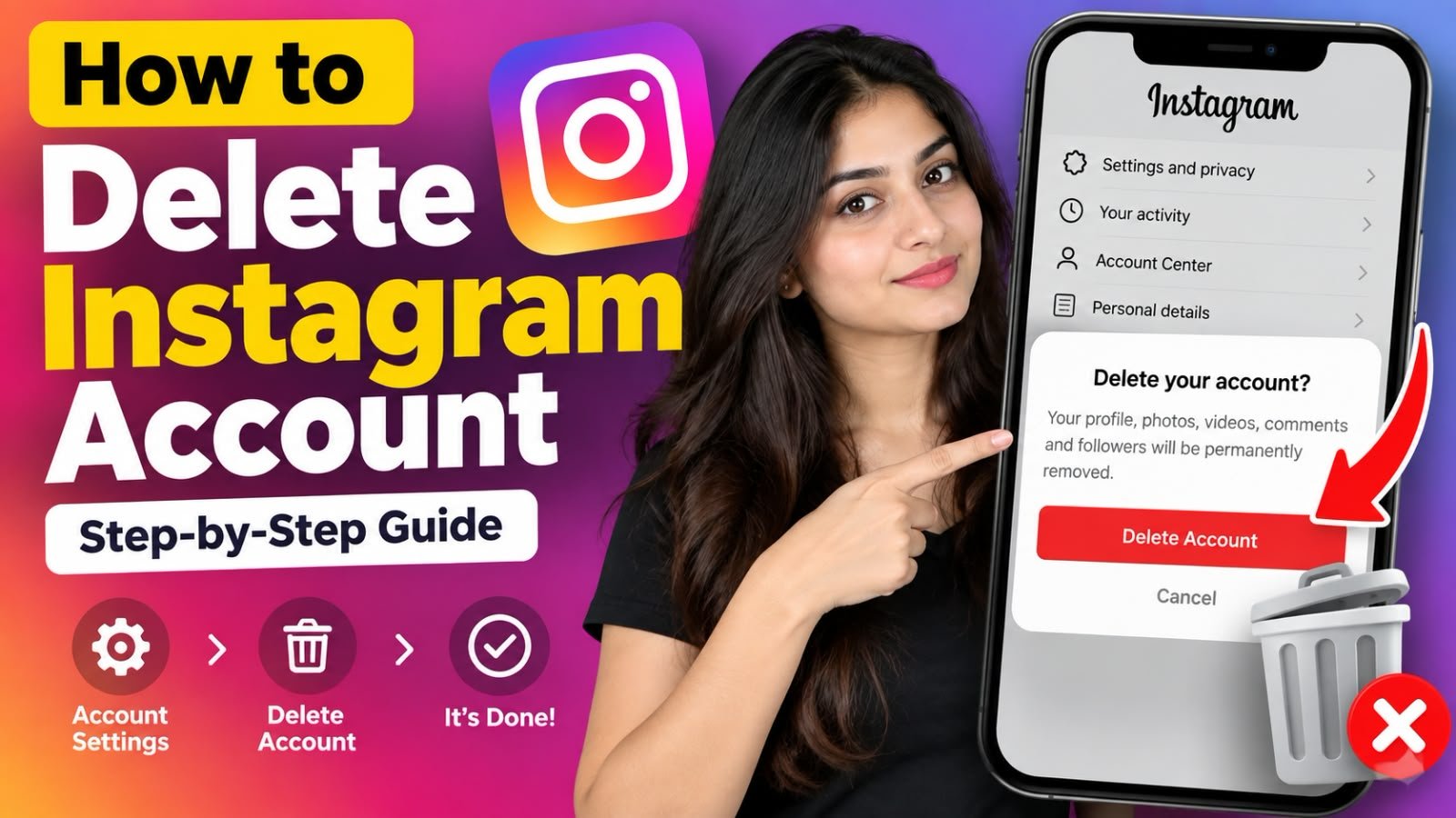 How to Delete Instagram Account
