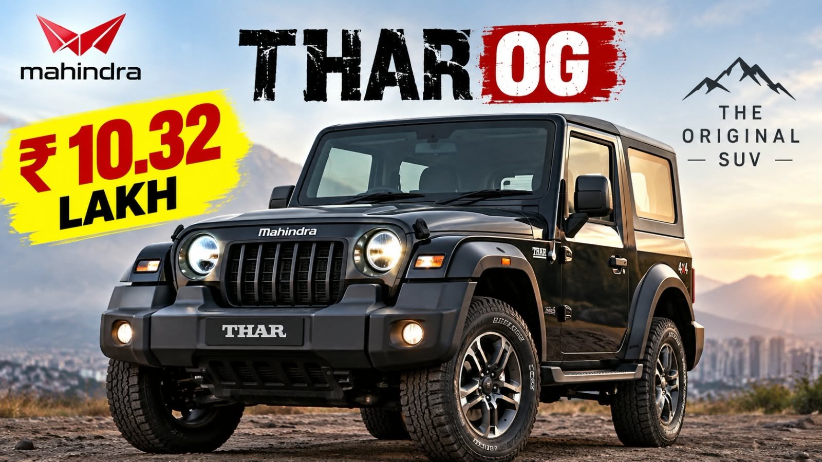 Mahindra Thar OG