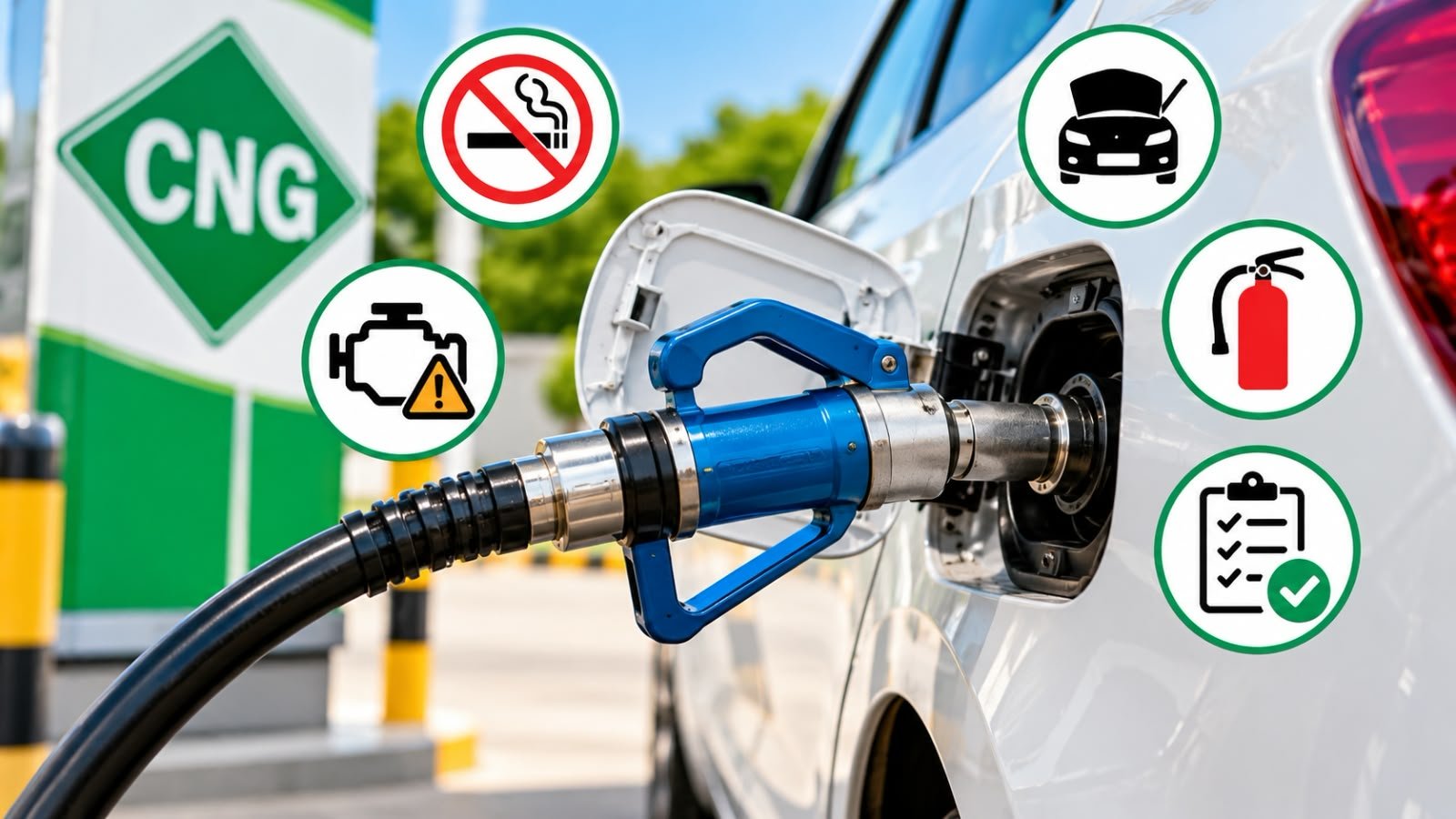 CNG Filling Safety Tips